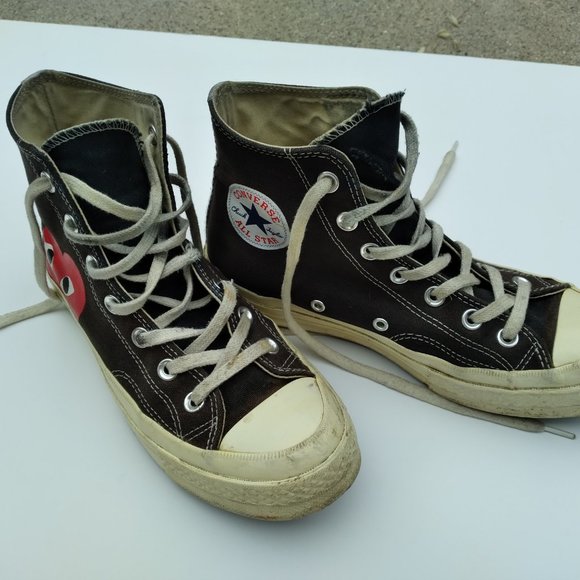 Converse X COMME DES GARCONS PLAY Chuck Taylor '70 HI - Picture 10 of 11